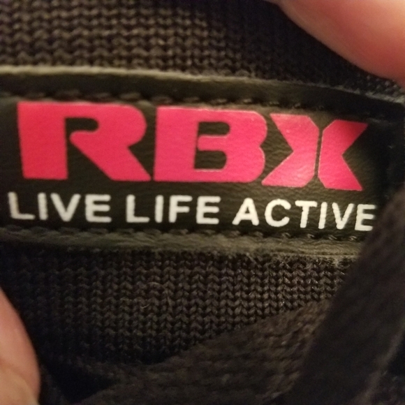 RBX Gray/ Red  Live Life  Adventure Lace Up Running Shoe 10.5 - Picture 6 of 8